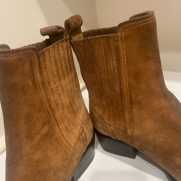 GOLDEN GOOSE Elegant Brown Ankle Booties for Women - Picture 11 of 15